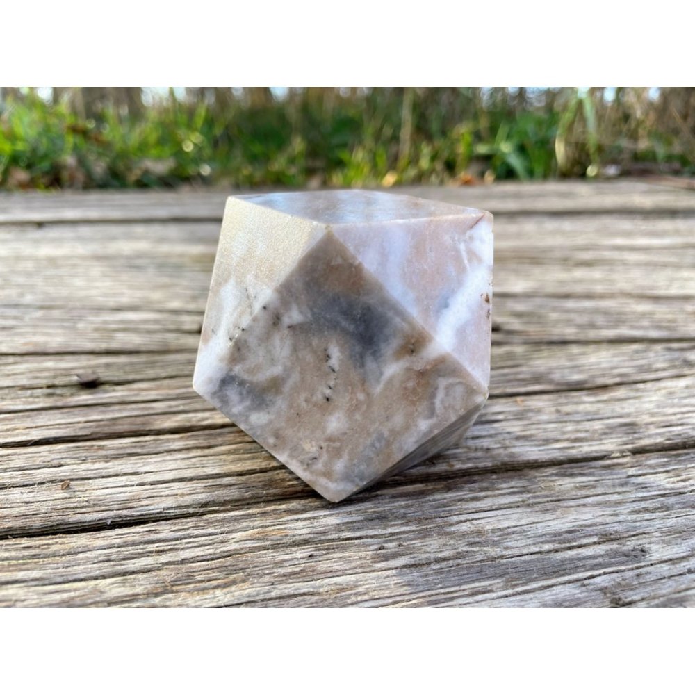 Vintage marble Geometric Paperweight Desk Decor - Picture 1 of 14